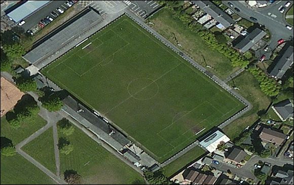 Victory Park - the home of Chorley FC (aerial photograph  Bing Maps)