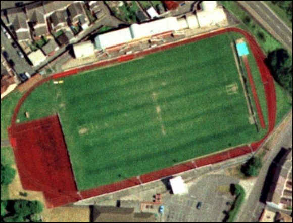 Stebonheath Park - the home of Llanelli FC