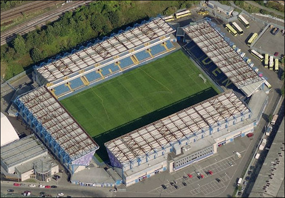 The New Den - the home of Millwall FC