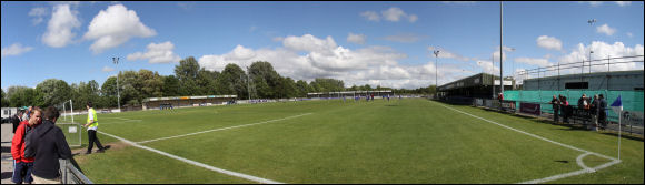 A 270 degree view of Oxford City's Court Place Farm Stadium