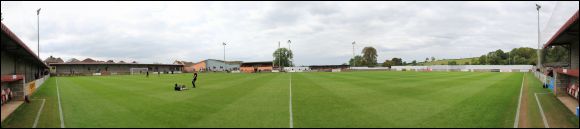 A view of the ground at Paulton Rovers FC