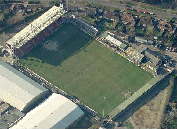 Kingfield - the home of Woking FC