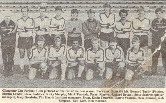 Gloucester City AFC 1986/87