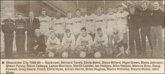 Gloucester City AFC 1988/89