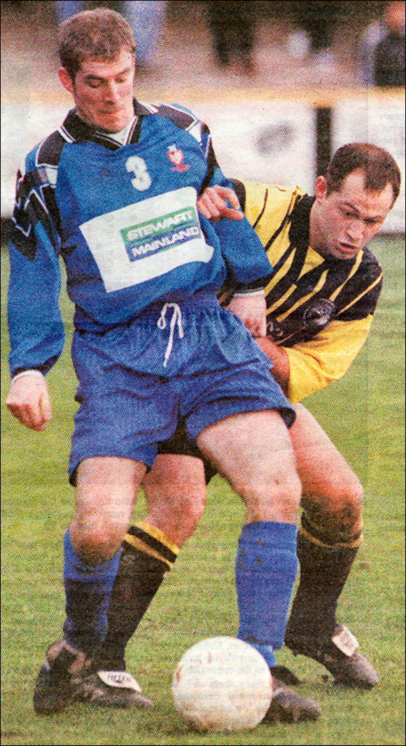 Defender Gary Thorne may be about to follow the well trodded path between Gloucester City & Newport County